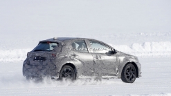 2021 Toyota Yaris-Based SUV And Yaris Cross Spied Playing In The Snow