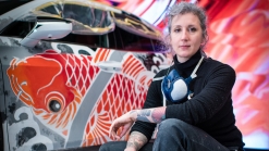 Lexus commissioned the world's first tattooed car