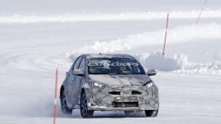 2021 Toyota Yaris-Based SUV And Yaris Cross Spied Playing In The Snow