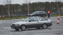 1987 Toyota AE86 and a 2020 Toyota 86 seek the Toyota Parallel Pomeroy Trophy in England