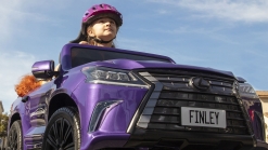 Lexus made an LX ride-on for a child with cerebral palsy