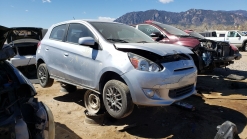 Junkyard Gem: 2015 Mitsubishi Mirage Hatchback