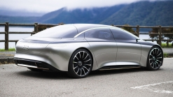 Mercedes-Benz Vision EQS Concept Drive | Interior, technology, electric