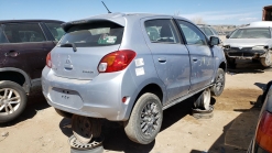 Junkyard Gem: 2015 Mitsubishi Mirage Hatchback