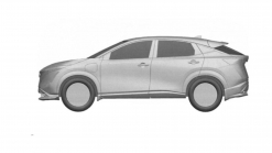 Production Nissan Ariya crossover EV shown in leaked patent images