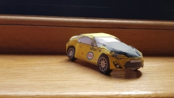 Toyota 86 paper models are here to eat up some time