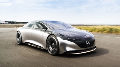 Mercedes-Benz Vision EQS Concept Drive | Interior, technology, electric