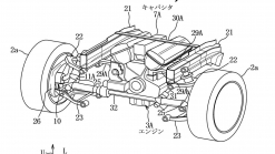 Mazda patent shows rotary placement in complex AWD hybrid layout