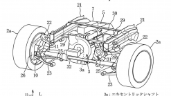 Mazda patent shows rotary placement in complex AWD hybrid layout