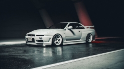 R34 Nissan Skyline GT-R Imagined With Pop-Up Headlights Answers A Question No One Asked