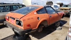 Junkyard Gem: 1980 Datsun 280ZX Black Red 10th Anniversary Edition