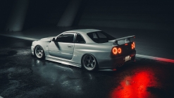 R34 Nissan Skyline GT-R Imagined With Pop-Up Headlights Answers A Question No One Asked