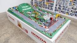 LEGO: Australia's Mount Panorama Circuit Recreated Using 150,000 Bricks With A Honda Twist