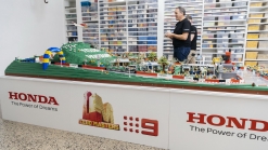 LEGO: Australia's Mount Panorama Circuit Recreated Using 150,000 Bricks With A Honda Twist