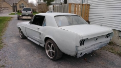 Someone Dropped A 1967 Ford Mustang Body On A Mazda RX-8