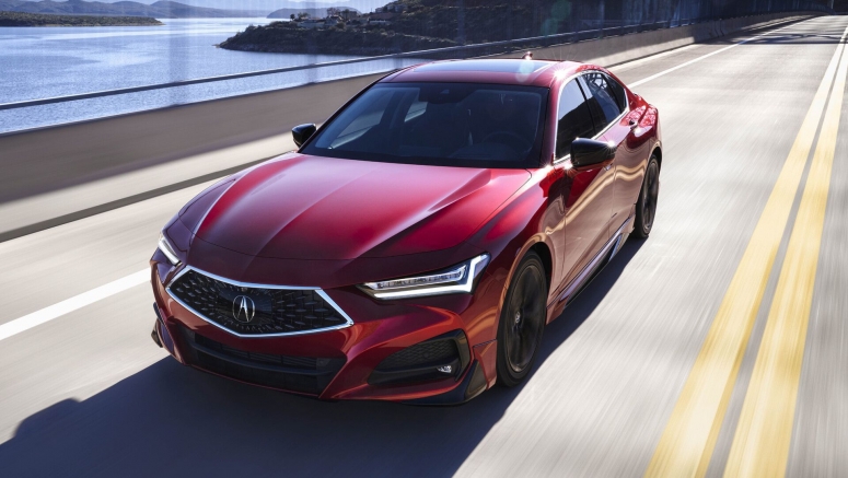 2021 Acura TLX begins to roll off assembly line in Ohio