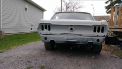 Someone Dropped A 1967 Ford Mustang Body On A Mazda RX-8