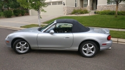 2002 Mazda MX-5 Miata with a Jaguar-sourced V6 for sale