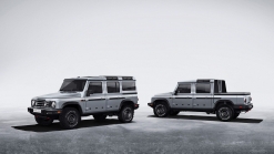 See The New Ineos Grenadier Next To Classic Toyota FJ40, Willys Jeep And Mercedes G-Class