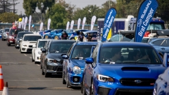 Subaru parade sets Guinness world record in California