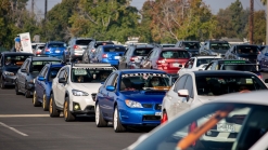 Subaru parade sets Guinness world record in California