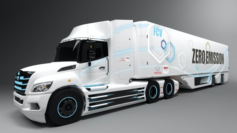 Toyota And Hino Developing Class 8 Fuel Cell Electric Semi For North America