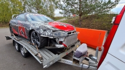 1,500 HP Toyota Supra Dragster Swerves To Avoid Obstacle At 140 MPH, Ends Up In Guardrail