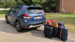 Subaru Forester Luggage Test | Cargo capacity, suitcases, specs