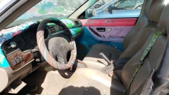 Junkyard Gem: 2001 Subaru Legacy Outback Wagon, Duct Tape Interior Edition