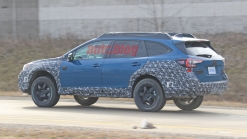 Subaru Outback Wildnerness spy photos show more rugged design