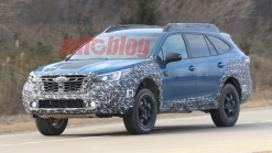 Subaru Outback Wildnerness spy photos show more rugged design