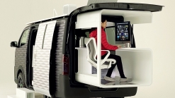 Nissan's 2021 Tokyo Auto Salon lineup includes mobile office van