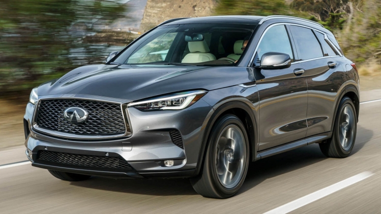 2020 Infiniti QX50 Recalled Due To Illegible Tire Size And Loading Capacity Placard