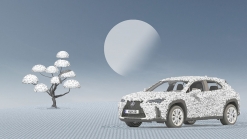 Lexus UX 250h Art Car contest winner by Clap Studio 'Zen Garden'