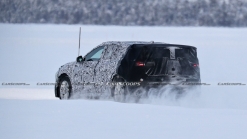 2022 Ford Fusion Active Spied Going Down The Subaru (Legacy) Outback Path