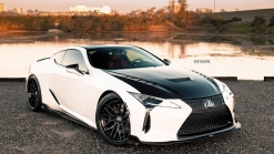 Lexus LC500 Looks Even Better With These ‘Carbon Fiber' Wheels