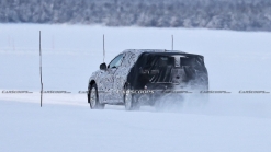 2022 Ford Fusion Active Spied Going Down The Subaru (Legacy) Outback Path