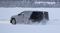 2022 Ford Fusion Active Spied Going Down The Subaru (Legacy) Outback Path