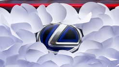 Lexus UX 250h Art Car contest winner by Clap Studio 'Zen Garden'