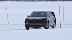2022 Ford Fusion Active Spied Going Down The Subaru (Legacy) Outback Path