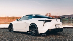 Lexus LC500 Looks Even Better With These ‘Carbon Fiber' Wheels