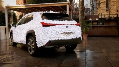 Lexus UX 250h Art Car contest winner by Clap Studio 'Zen Garden'