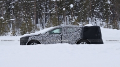 2022 Ford Fusion Active Spied Going Down The Subaru (Legacy) Outback Path