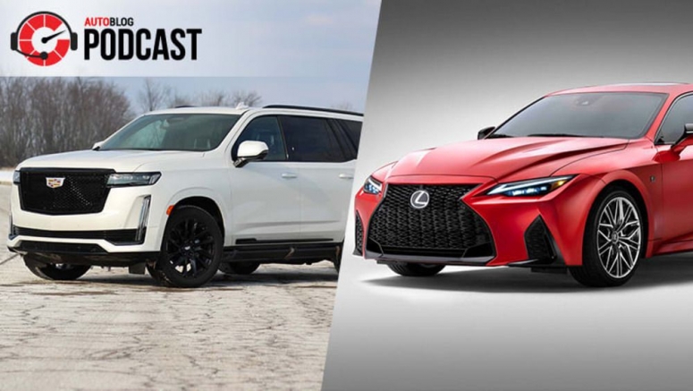 It's a V8 party! Lexus IS 500, Cadillac Escalade and more | Autoblog Podcast #667