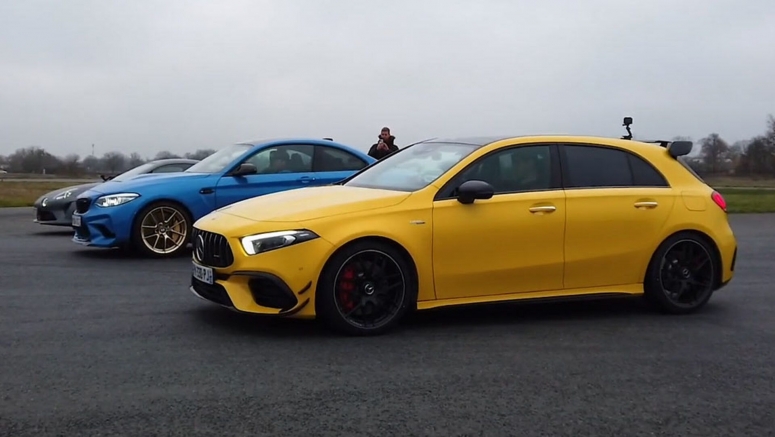 Mercedes-AMG A 45 S Shows Alpine A110 S And BMW M2 CS The Power Of All-Wheel Drive