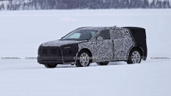 2022 Ford Fusion Active Spied Going Down The Subaru (Legacy) Outback Path