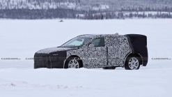2022 Ford Fusion Active Spied Going Down The Subaru (Legacy) Outback Path
