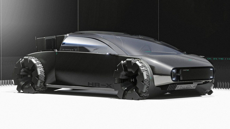 This Honda ‘HR-X Delsol' Concept Is Billed As An Electric Pick-Up Coupe