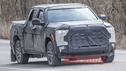 Next-generation Tundra caught testing with coil springs in new spy photos