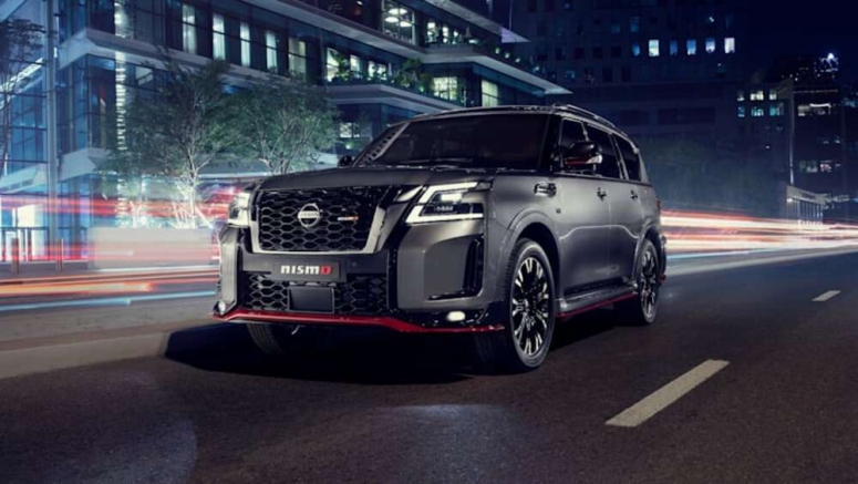 Nissan gives the Armada's overseas sibling the go-fast Nismo treatment